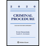 Criminal Procedure: 2020 Case and Statutory Supplement