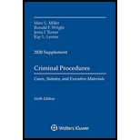 Criminal Procedures - 2020 Case Supplement