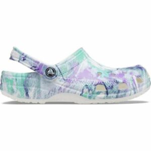 Crocs Men's Classic Out of this World Marble Clogs Purple/Turquoise/Aqua, 07 / 09 - Crocs And Rubber Boots at Academy Sports