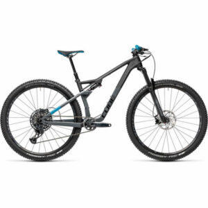 Cube AMS 100 C:68 Race Suspension Bike 2021 - Carbon - Blue