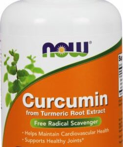 Curcumin 120 Veg Capsules - Vitamins, Herbs & Health NOW