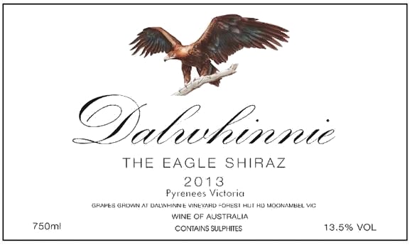 Dalwhinnie Winery 2013 Eagle Shiraz - Syrah/Shiraz Red Wine