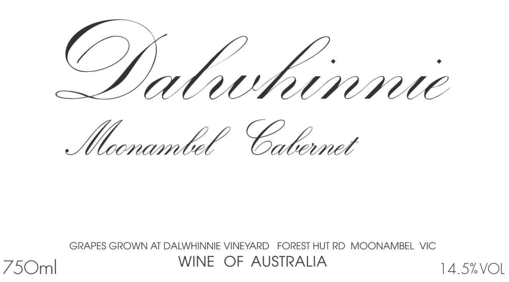 Dalwhinnie Winery 2015 Pyrenees Cabernet Sauvignon - Red Wine