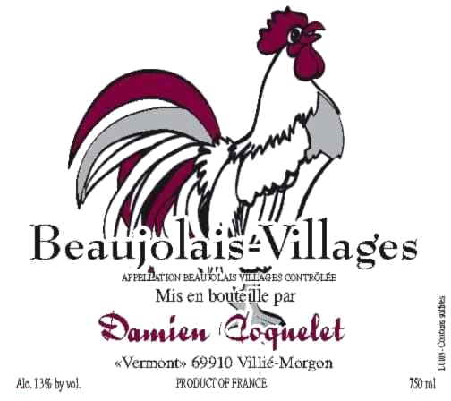 Damien Coquelet 2016 Beaujolais Villages - Gamay Red Wine