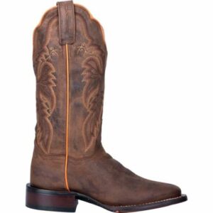Dan Post Women's Alexy Leather Boots Brown, 6 - Women's Ropers at Academy Sports