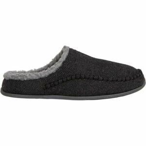 Deer Stags Men's Slipperooz Nordic Tweed Slippers Black/Gray, 11 - Slippers at Academy Sports