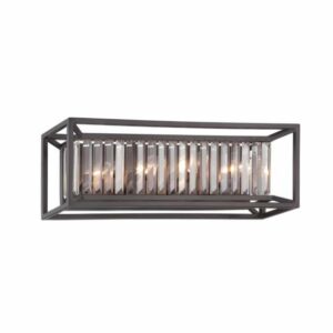 Designers Fountain 87404 Linares 4 Light Bath Bar Vintage Bronze Indoor Lighting Bathroom Fixtures Bath Bar