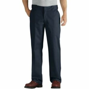 Dickies Men's Flex Relaxed Fit Straight Leg Twill Comfort Waist Pants Dark Navy Blue, 30" - Men's Work Bottoms at Academy Sports