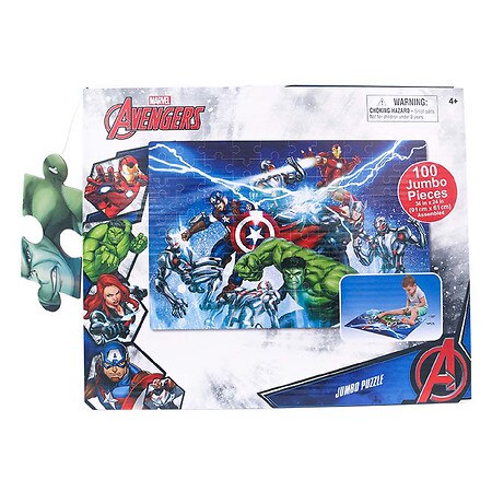 Disney Marvel Avengers Jumbo Puzzle 100 piece - 1.0 ea