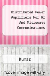 Distributed Power Amplifiers For Rf And Microwave Communications