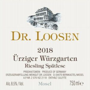 Doctor Loosen 2018 Urziger Wurzgarten Spatlese - Riesling White Wine