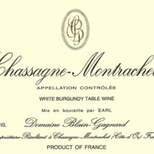 Domaine Blain-Gagnard 2017 Chassagne-Montrachet - Chardonnay White Wine