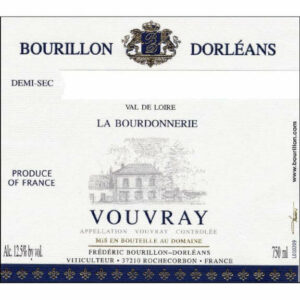 Domaine Bourillon-Dorleans 2014 Vouvray Demi-sec - Chenin Blanc White Wine