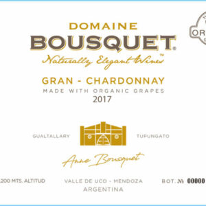 Domaine Bousquet 2017 Gran Reserve Chardonnay - White Wine