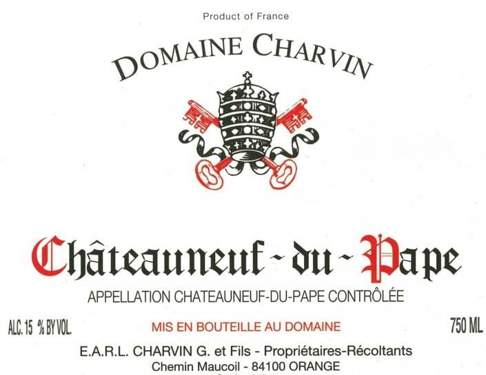 Domaine Charvin 2017 Chateauneuf-du-Pape - Rhone Blends Red Wine