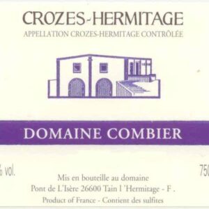 Domaine Combier 2017 Crozes-Hermitage - Syrah/Shiraz Red Wine