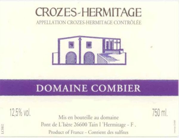 Domaine Combier 2017 Crozes-Hermitage - Syrah/Shiraz Red Wine