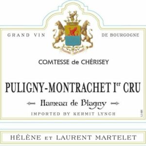 Domaine Comtesse de Cherisey 2016 Puligny-Montrachet Hameau de Blagny Premier Cru - Chardonnay White Wine