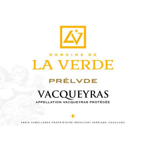 Domaine De La Verde 2017 Vacqueyras Prelude - Rhone Blends Red Wine