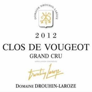 Domaine Drouhin-Laroze 2012 Clos de Vougeot Grand Cru - Pinot Noir Red Wine
