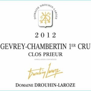 Domaine Drouhin-Laroze 2012 Gevrey-Chambertin Clos Prieur Premier Cru - Pinot Noir Red Wine