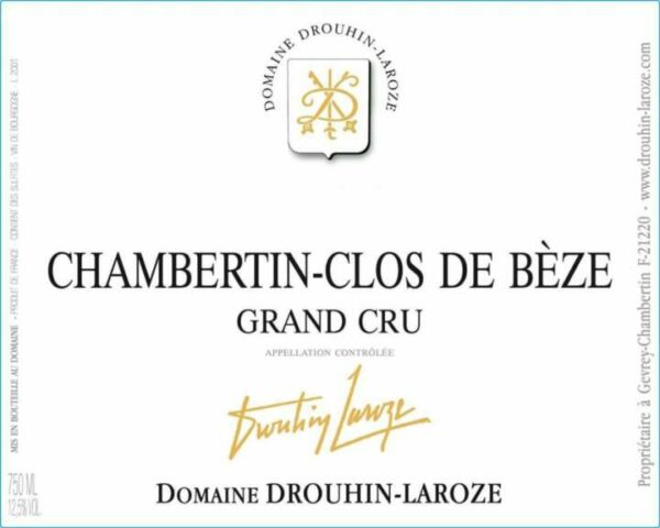 Domaine Drouhin-Laroze 2014 Chambertin-Clos de Beze Grand Cru - Pinot Noir Red Wine