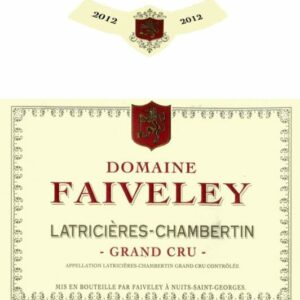 Domaine Faiveley 2012 Latricieres-Chambertin Grand Cru - Pinot Noir Red Wine