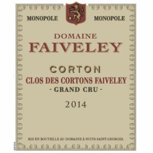 Domaine Faiveley 2014 Corton Clos des Cortons Faiveley Grand Cru - Pinot Noir Red Wine
