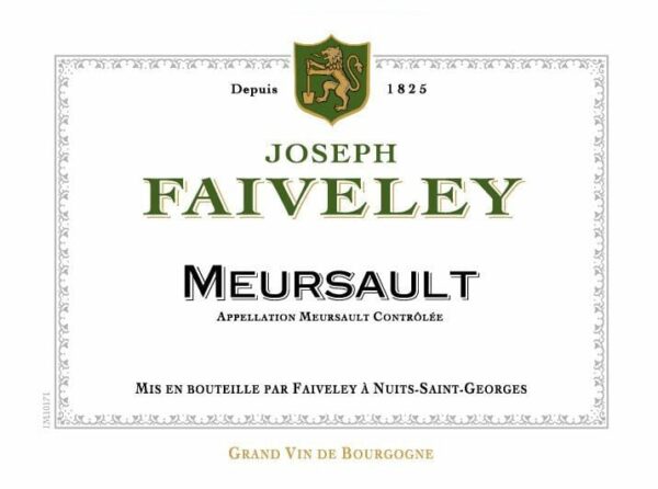 Domaine Faiveley 2017 Meursault - Chardonnay White Wine