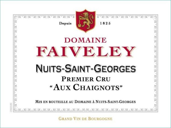 Domaine Faiveley 2017 Nuits-Saint-Georges Aux Chaignots Premier Cru - Pinot Noir Red Wine