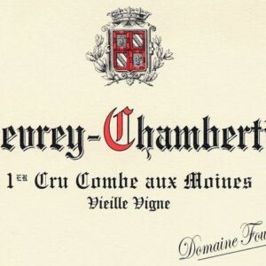Domaine Fourrier 2008 Gevrey Chambertin Combe Aux Moines Premier Cru - Pinot Noir Red Wine