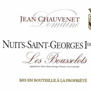Domaine Jean Chauvenet 2015 Nuits-St-Georges Aux Bousselots Premier Cru - Pinot Noir Red Wine