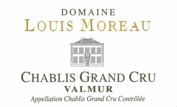 Domaine Louis Moreau 2017 Chablis Valmur Grand Cru - Chardonnay White Wine