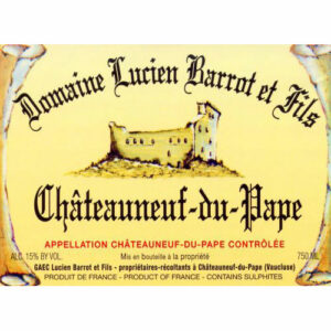 Domaine Lucien Barrot et Fils 2015 Chateauneuf-du-Pape - Rhone Blends Red Wine