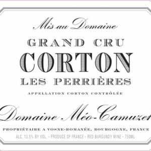 Domaine Meo-Camuzet 2012 Corton Les Perrieres Grand Cru - Pinot Noir Red Wine