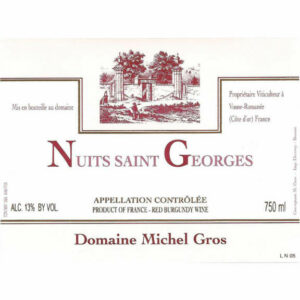 Domaine Michel Gros 2016 Nuits-St-Georges - Pinot Noir Red Wine