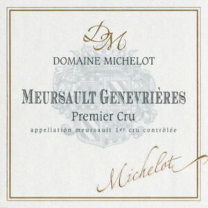 Domaine Michelot 2015 Meursault Les Genevrieres Premier Cru - Chardonnay White Wine
