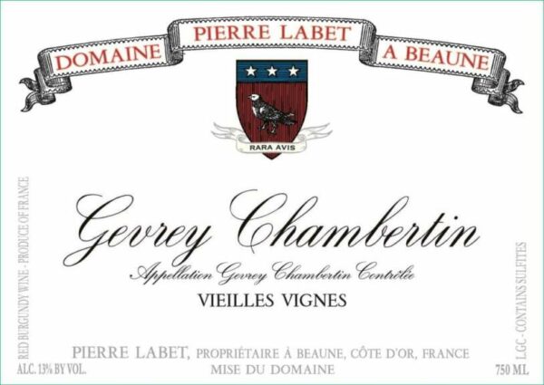 Domaine Pierre Labet 2015 Gevrey-Chambertin Vieilles Vignes - Pinot Noir Red Wine