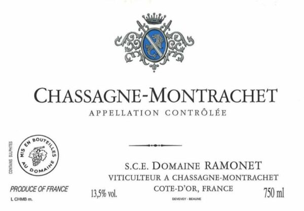Domaine Ramonet 2017 Chassagne-Montrachet - Chardonnay White Wine