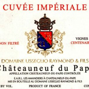 Domaine Raymond Usseglio 2017 Chateauneuf-du-Pape Cuvee Imperiale - Rhone Blends Red Wine