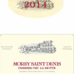 Domaine Taupenot-Merme 2014 Morey-St-Denis La Riotte Premier Cru - Pinot Noir Red Wine