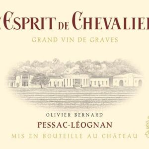 Domaine de Chevalier 2018 L'Esprit de Chevalier (Futures Pre-Sale) - Bordeaux Blends Red Wine