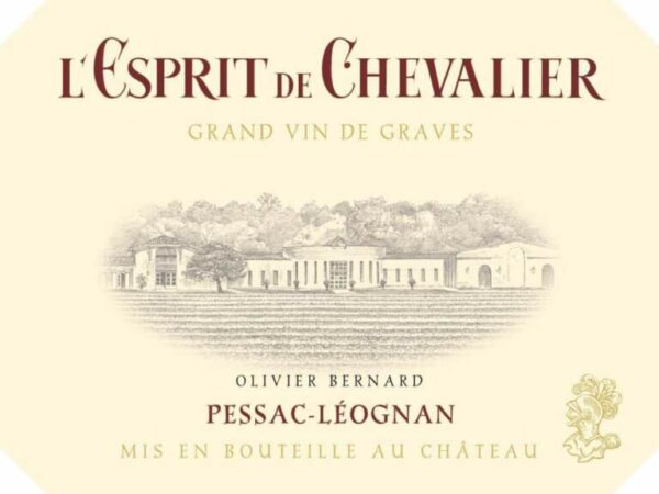 Domaine de Chevalier 2018 L'Esprit de Chevalier (Futures Pre-Sale) - Bordeaux Blends Red Wine