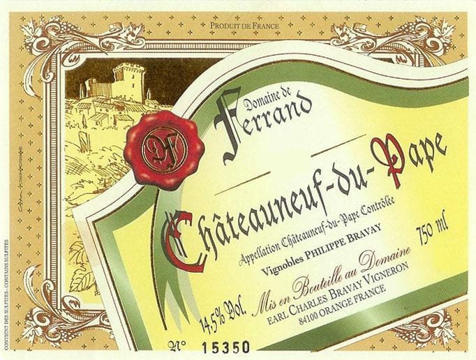 Domaine de Ferrand 2017 Chateauneuf-du-Pape - Rhone Blends Red Wine