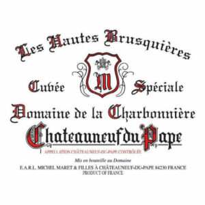 Domaine de la Charbonniere 2015 Chateauneuf-du-Pape Les Hautes Brusquieres - Rhone Blends Red Wine