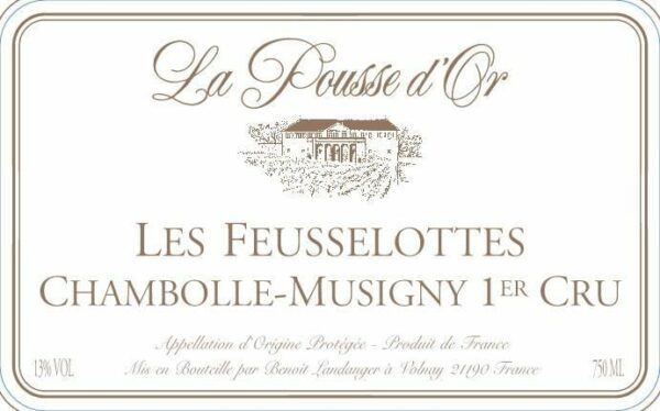 Domaine de la Pousse d'Or 2017 Chambolle-Musigny Les Feusselottes Premier Cru - Pinot Noir Red Wine