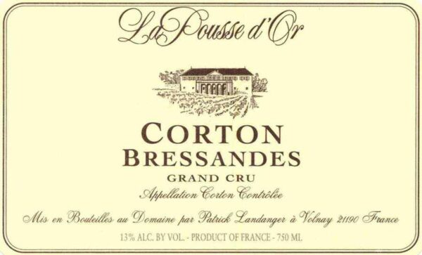 Domaine de la Pousse d'Or 2017 Corton Bressandes Grand Cru - Pinot Noir Red Wine