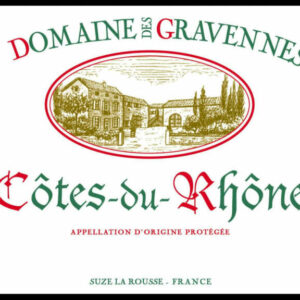 Domaine des Gravennes 2017 Cotes du Rhone - Rhone Blends Red Wine