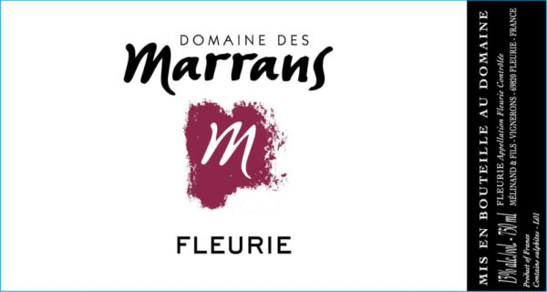 Domaine des Marrans 2018 Fleurie - Gamay Red Wine