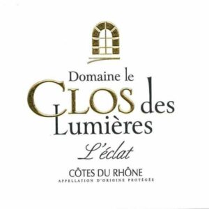 Domaine le Clos des Lumieres 2018 Cotes du Rhone - Rhone Blends Red Wine
